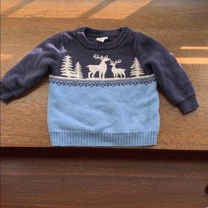 Janie and Jack 3 to 6 month Reindeer Sweater